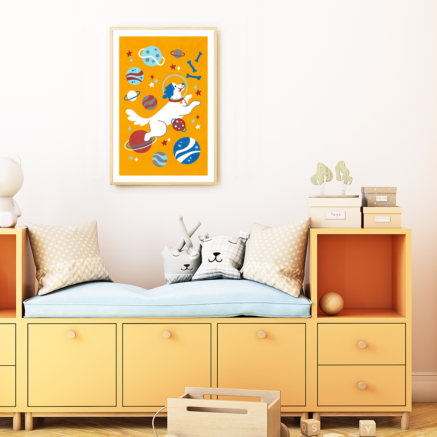 Astropup Giclee Art Print