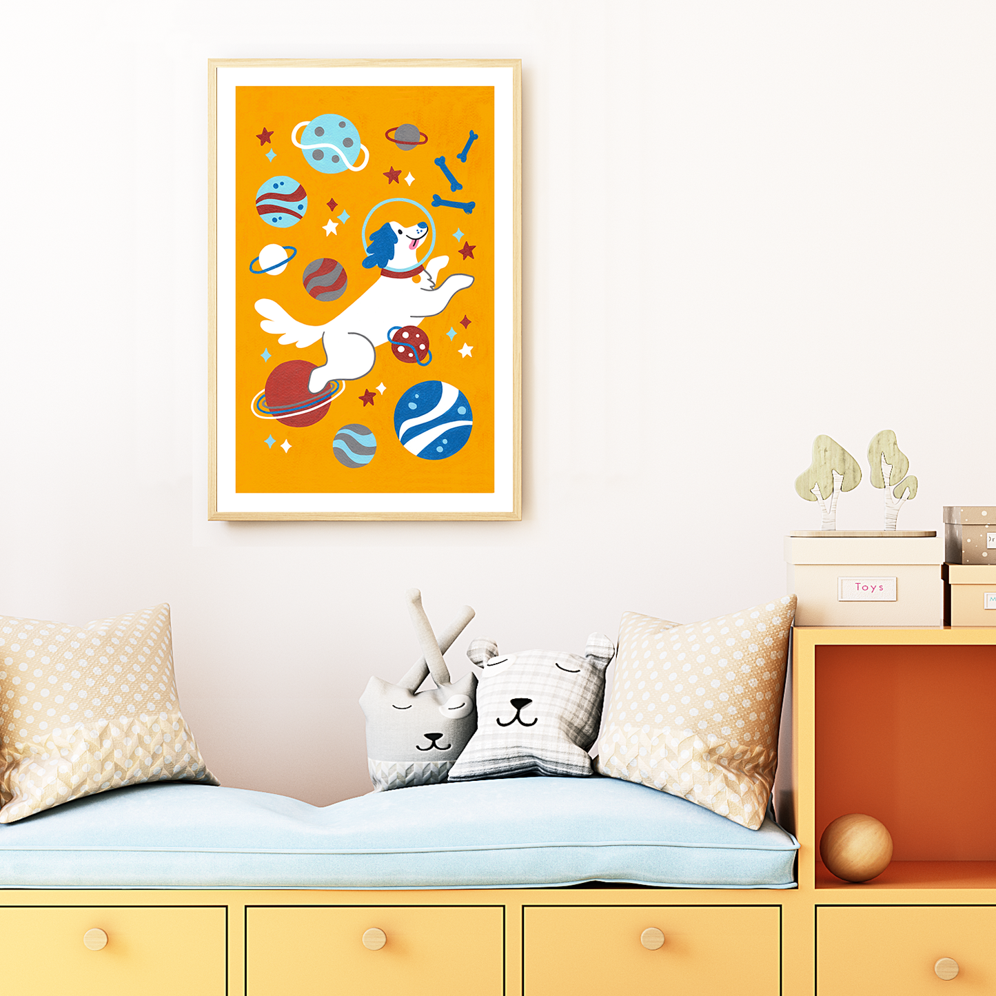 Astropup Giclee Art Print